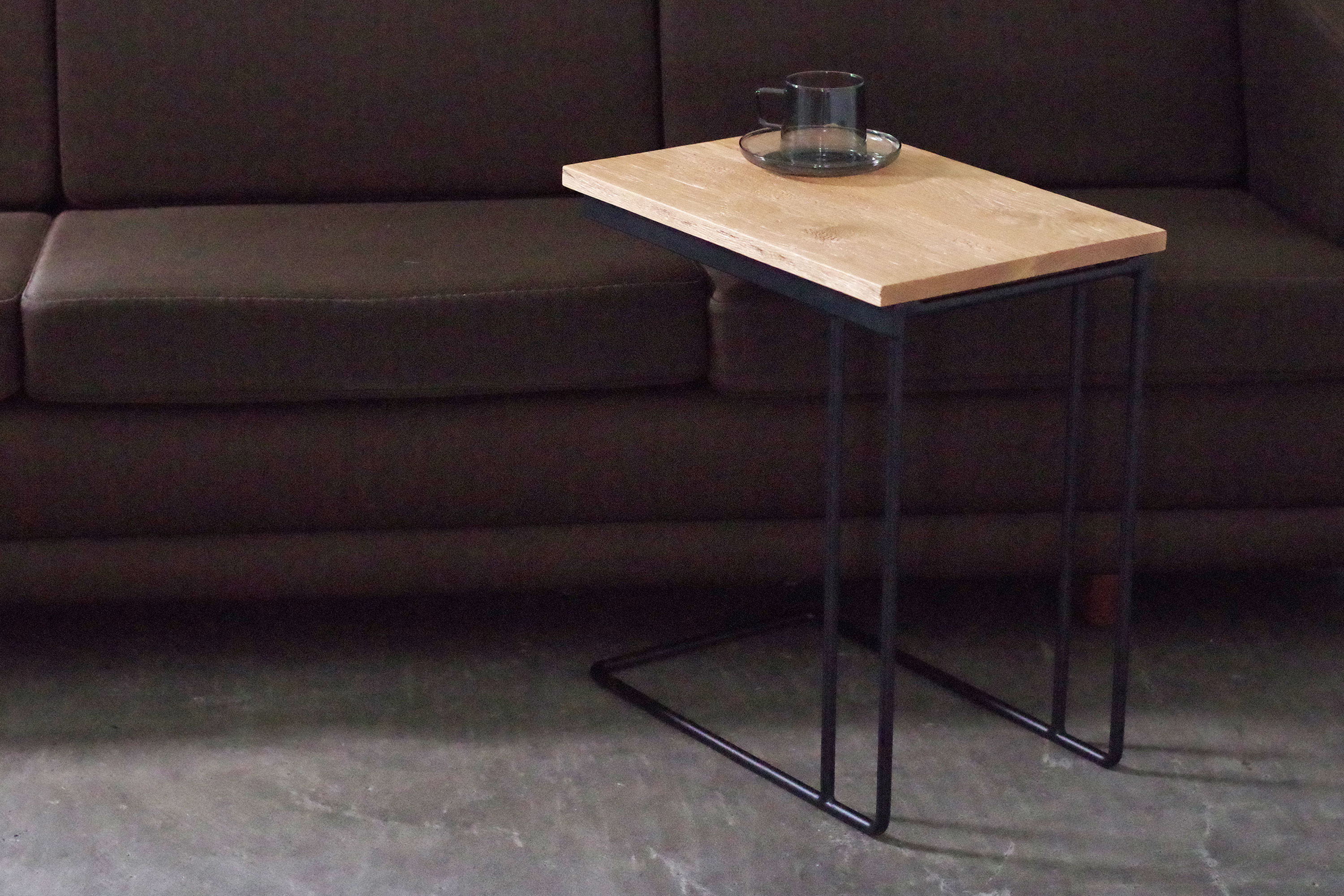 楽天市場】サイドテーブル コの字 おしゃれ 北欧 アイアン ナイト