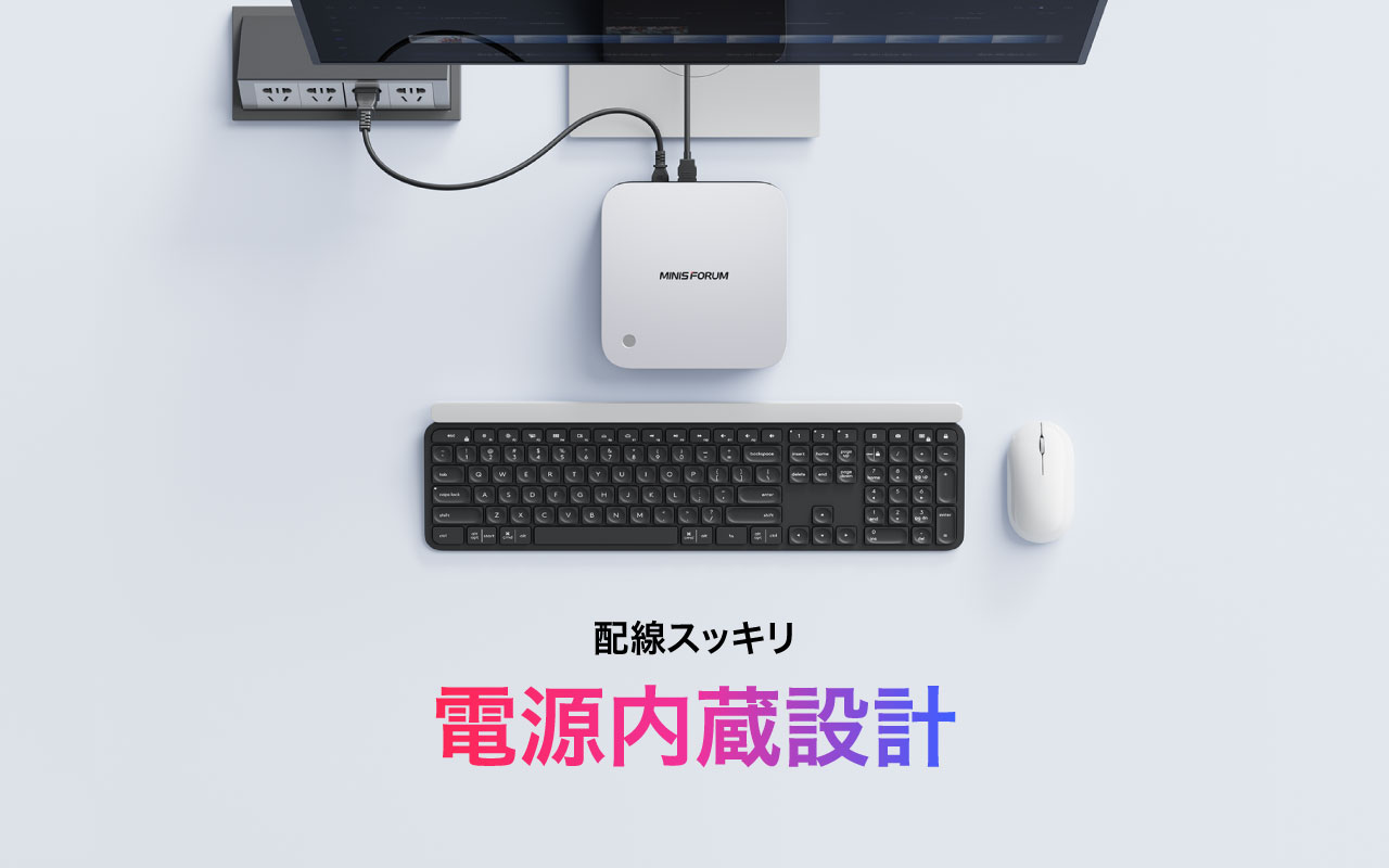 MINISFORUM ミニPC メモリ32GB ストレージ1TB AMD Ryzen AI 9 HX 370