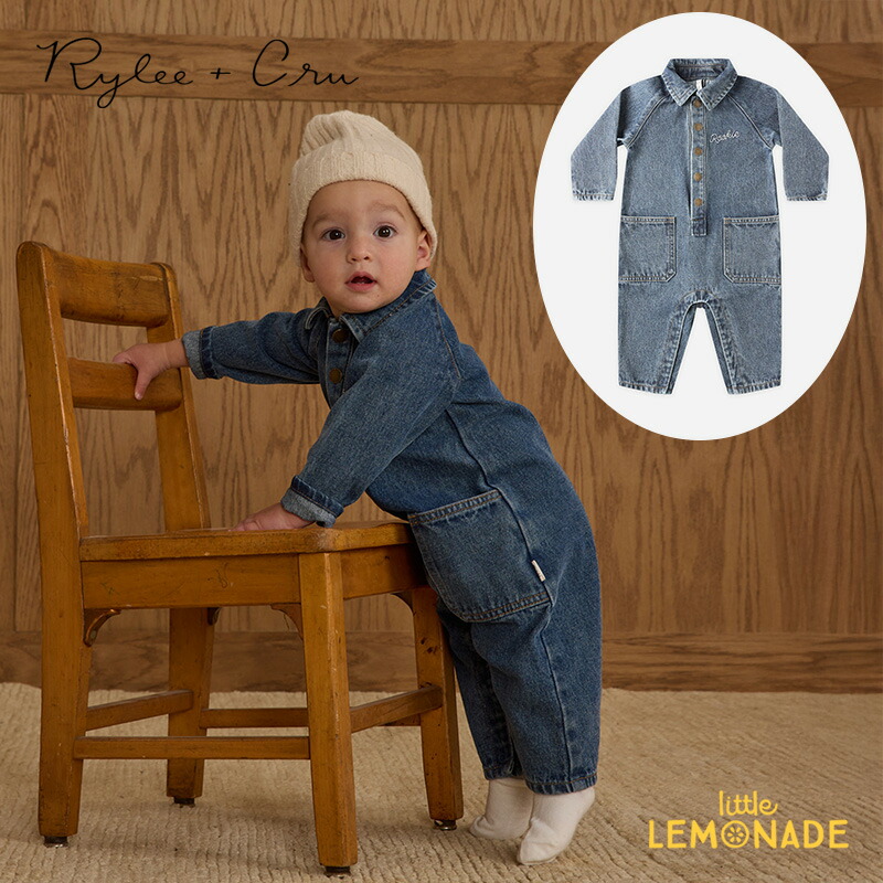 RL RL ベビー x Riley Sheehey ガウンカバーオール ベビー x Riley