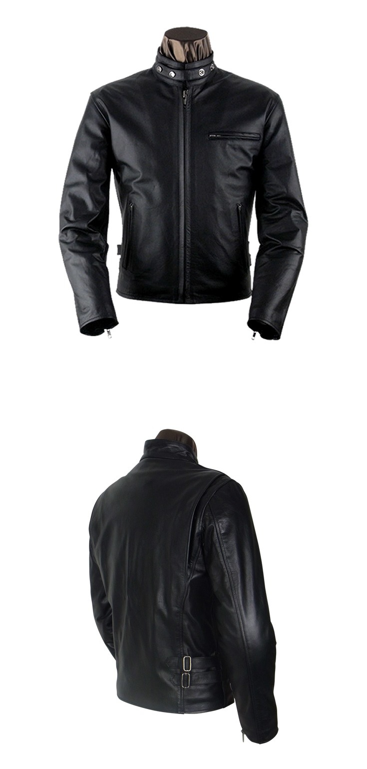 楽天市場】Horn Works 本革 プロテクター付シングルライダース