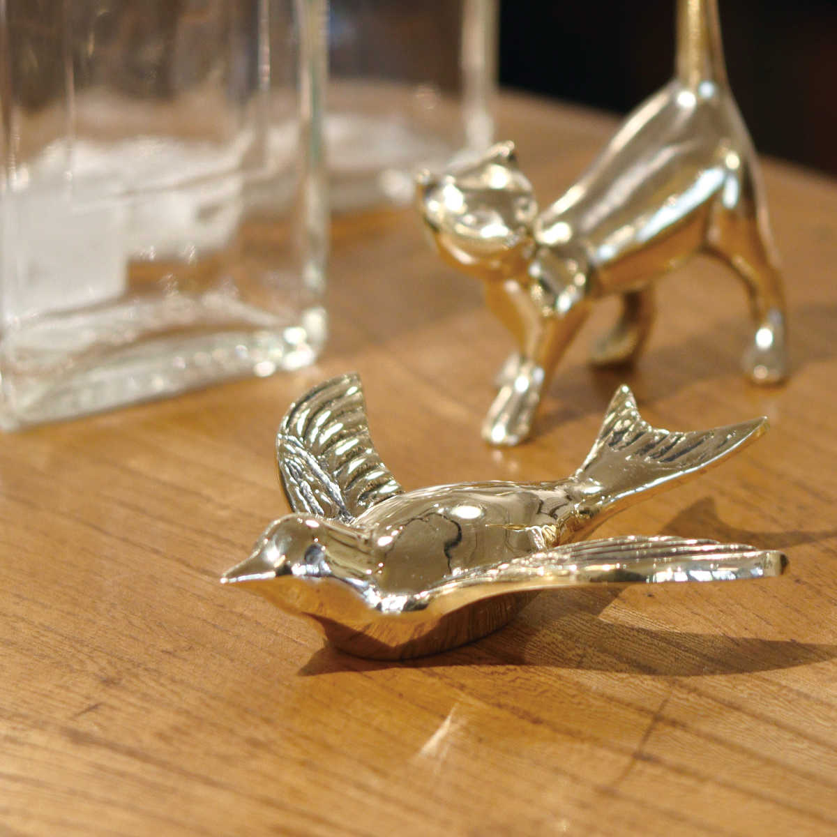 楽天市場】in bloom ペーパーウェイト BIRD 真鍮 ハンドメイド （ イン