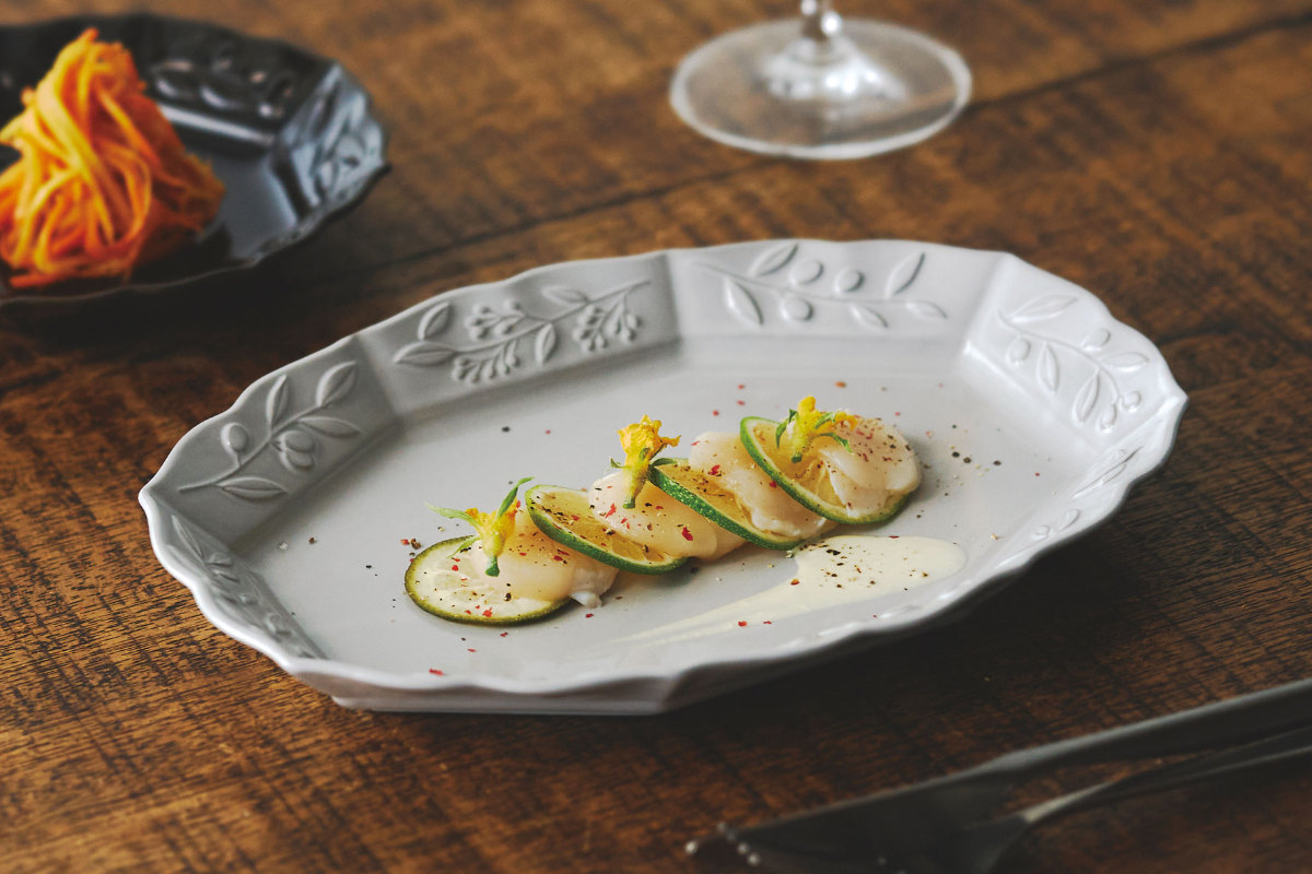 楽天市場】プレート オーバル 26cm オリーヴ 陶器 瀬戸焼 （ 食洗機