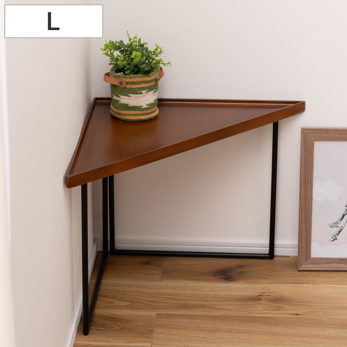 アンティーク コンソールテーブル コーナー三角 アンティーク