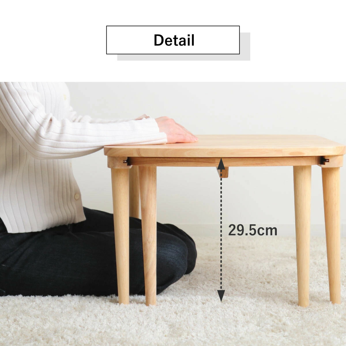 楽天市場】ローテーブル 伸縮式 幅約70～120cm 木製 リビングテーブル