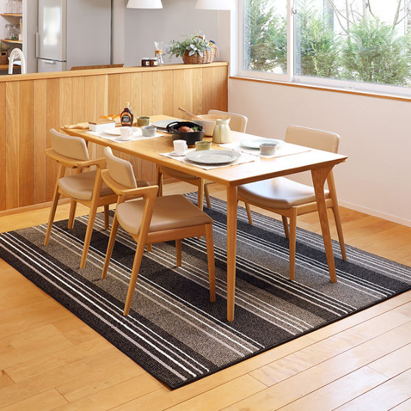 楽天市場】ラグ 180×220cm ラグマット 日本製 ダイニングラグ 撥水機能