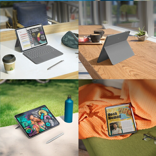 楽天市場】【限定特価】ロジクール Combo Touch iPad Pro 11インチ M5