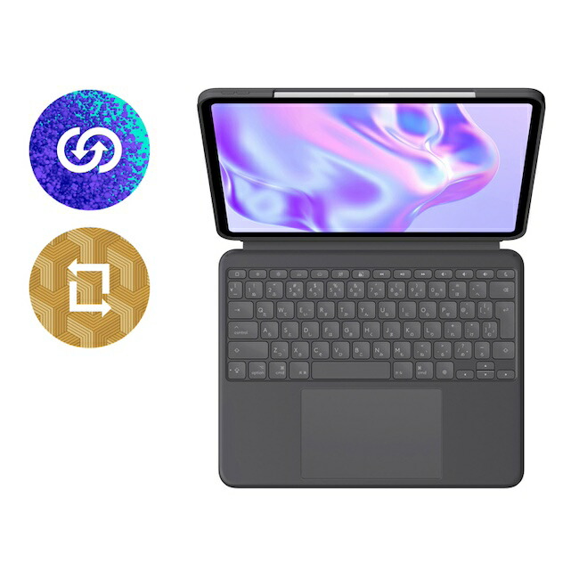 楽天市場】【限定特価】ロジクール Combo Touch iPad Pro 13インチ M5