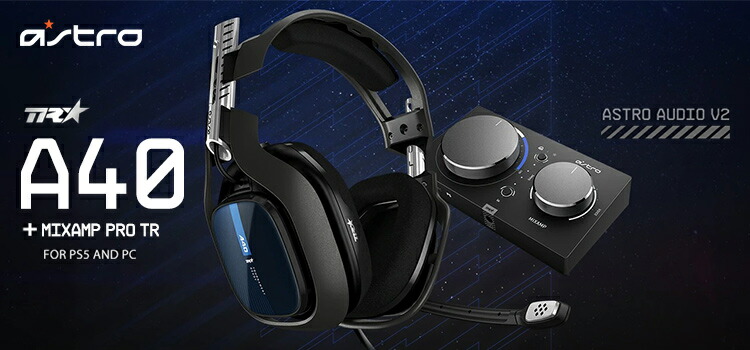 楽天市場】【在庫限りで終了】ASTRO Gaming PS5 ヘッドセット A40TR+