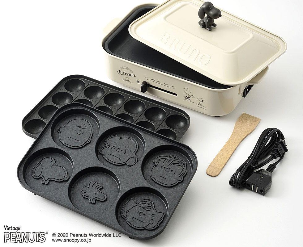 楽天市場】【正規取扱店】 ブルーノ ホットプレート スヌーピー BRUNO