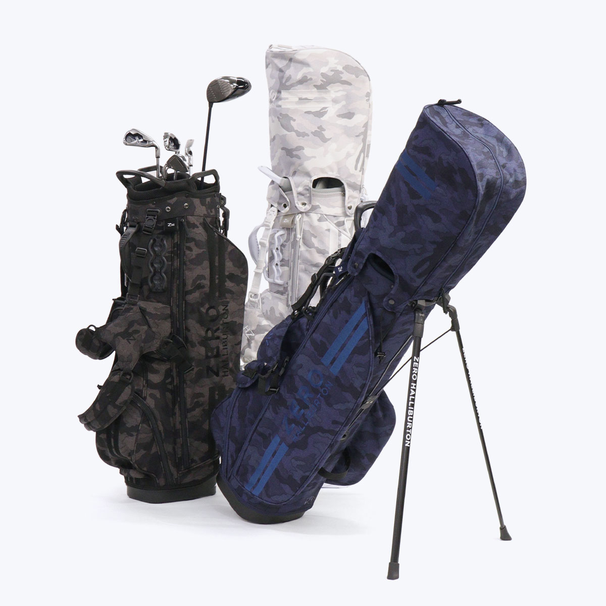 楽天市場】【正規品1年保証】 ゼロハリバートンゴルフ キャディバッグ
