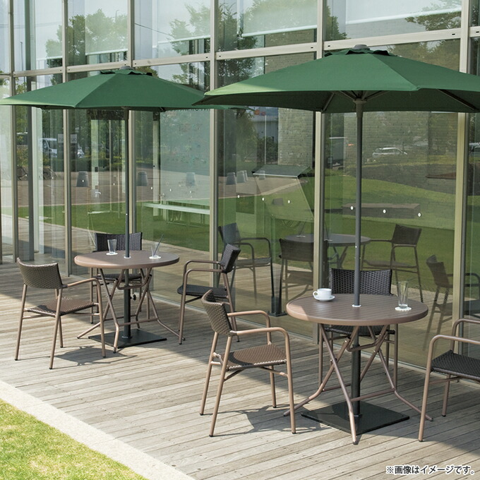 ガーデンチェア アルミ オープンカフェ SH41cm 屋外 チェア 椅子