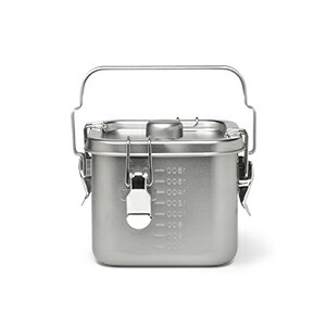 楽天市場】仔犬印 角型給食缶ミニ ステンレス 保存容器 持ち運び IH