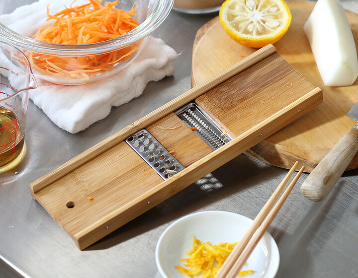 楽天市場】公長齋小菅 スライサー 竹製 公長斎小菅 両面 リバーシブル