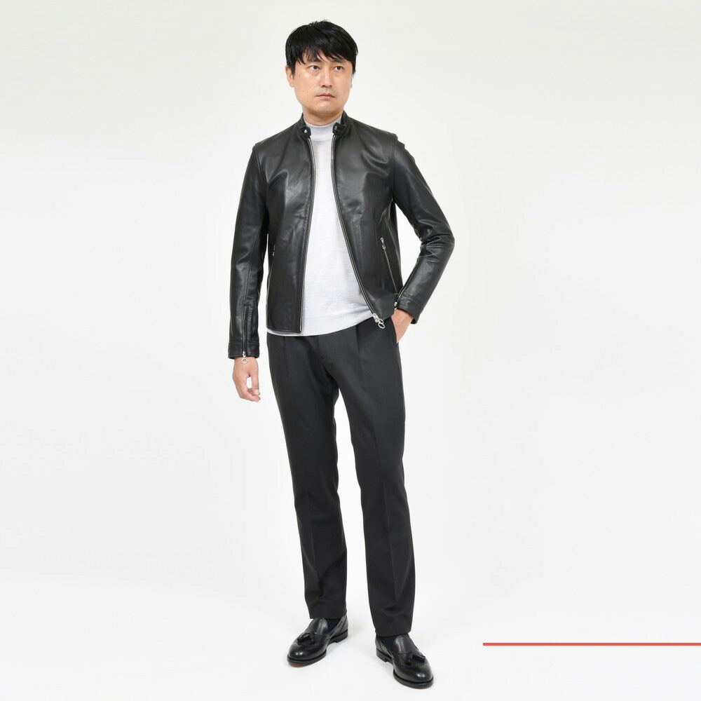 SERAPHIN（セラファン）BIKER ANDYバイカーアンディ カーフレザー