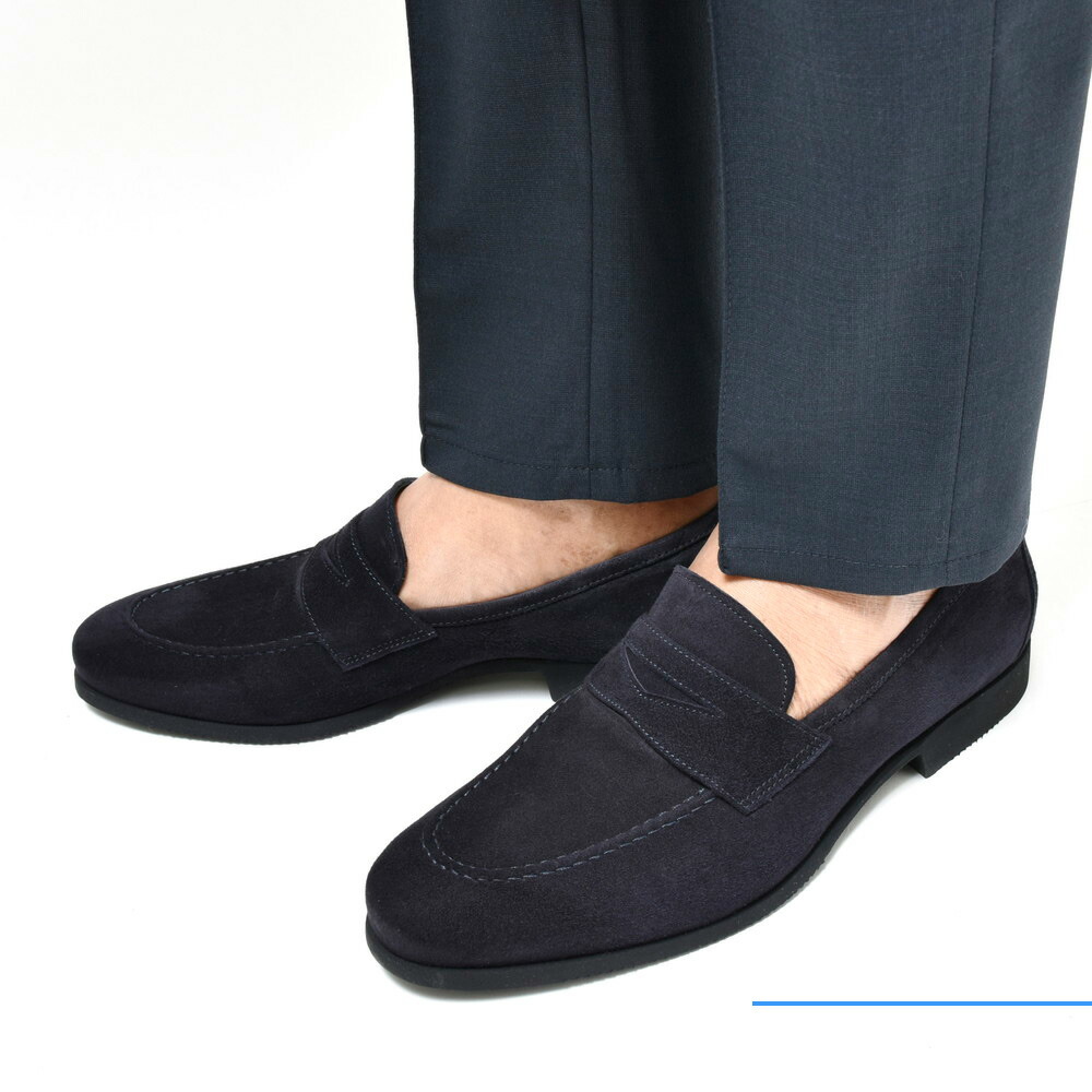 FERRANTE（フェランテ）スエードコインローファー ISEOイセオ