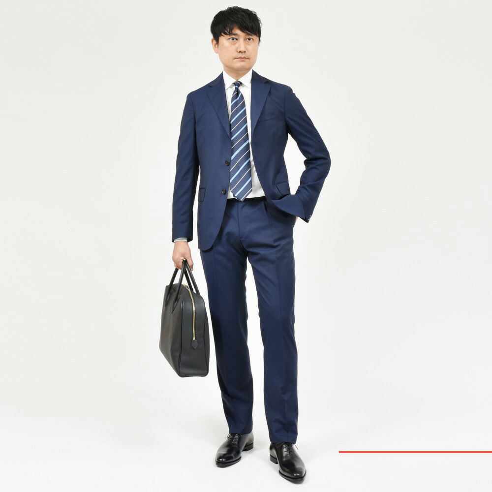 BOGLIOLI（ボリオリ）DOVERドーヴァー 4シーズンウール3B1プリーツ