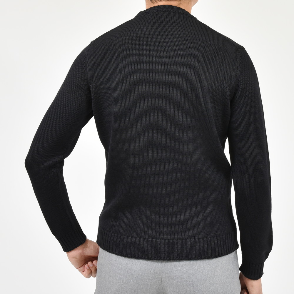 ZANONE（ザノーネ）5ゲージウールクルーネックニット GIRO/SLIM FIT