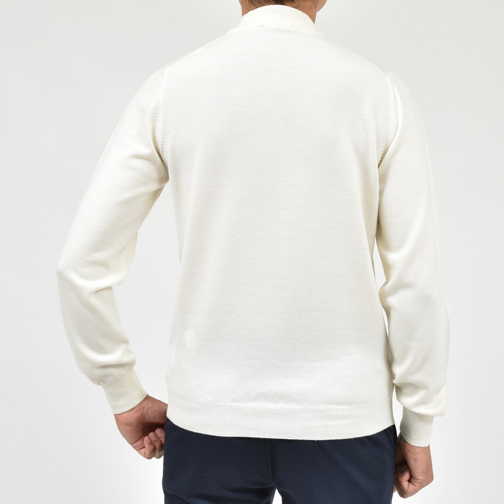 GRAN SASSO（グランサッソ）12ゲージウールモックネックニット 55108