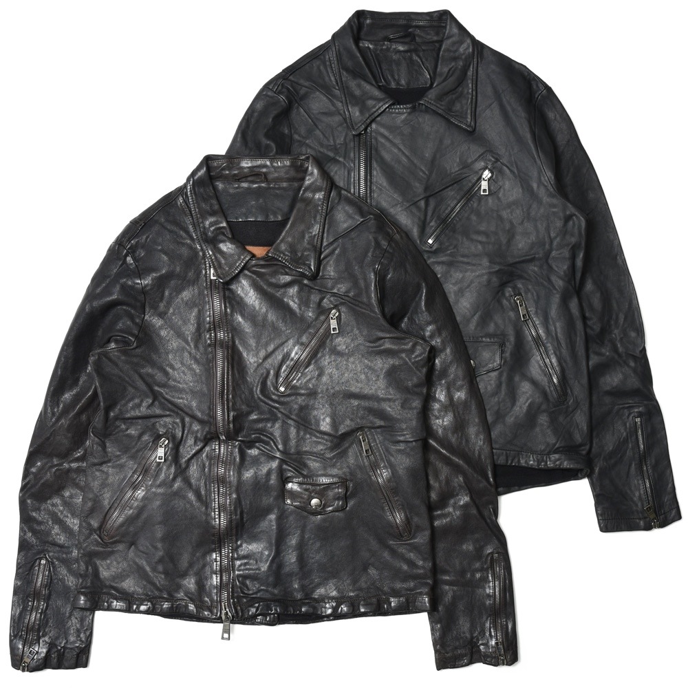 GIORGIO BRATO（ジョルジオ ブラート）ガーメントダイラムレザーダブル