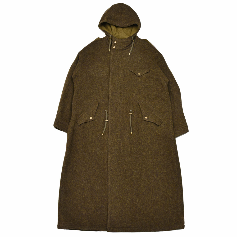 ISABEL MARANT（イザベル マラン）ボイルドウールフーデッドコート 274