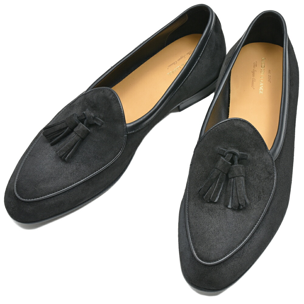 BAUDOIN & LANGE（ボードイン アンド ランジ）ラムスエードタッセル