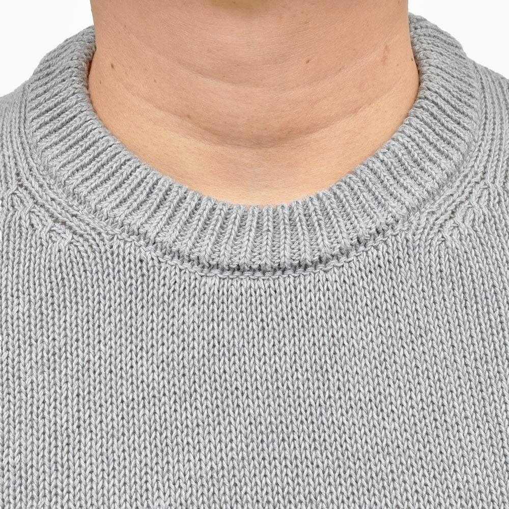 ZANONE（ザノーネ）5ゲージソフトコットンクルーネックニット GIRO