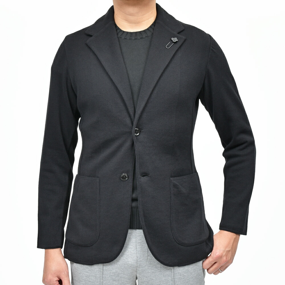 LARDINI（ラルディーニ）オーガニックコットンミラノリブニット