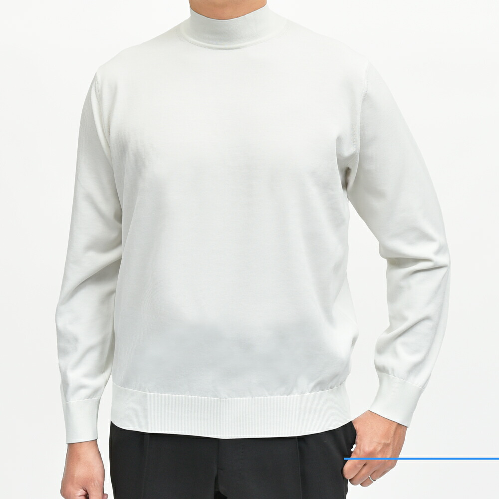 SLOANE（スローン）guji golf別注ウォッシャブルモックネックニット