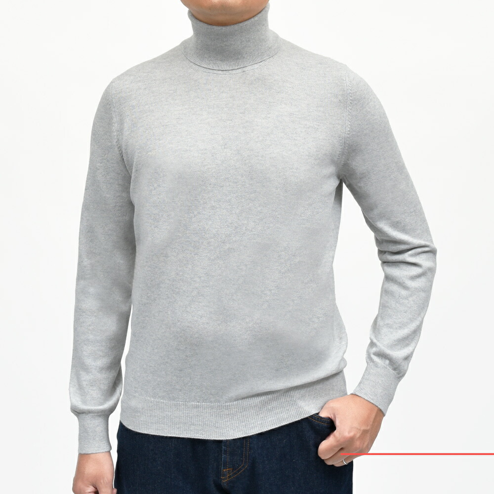 SALE】GRAN SASSO（グランサッソ）12ゲージカシミアタートルネック