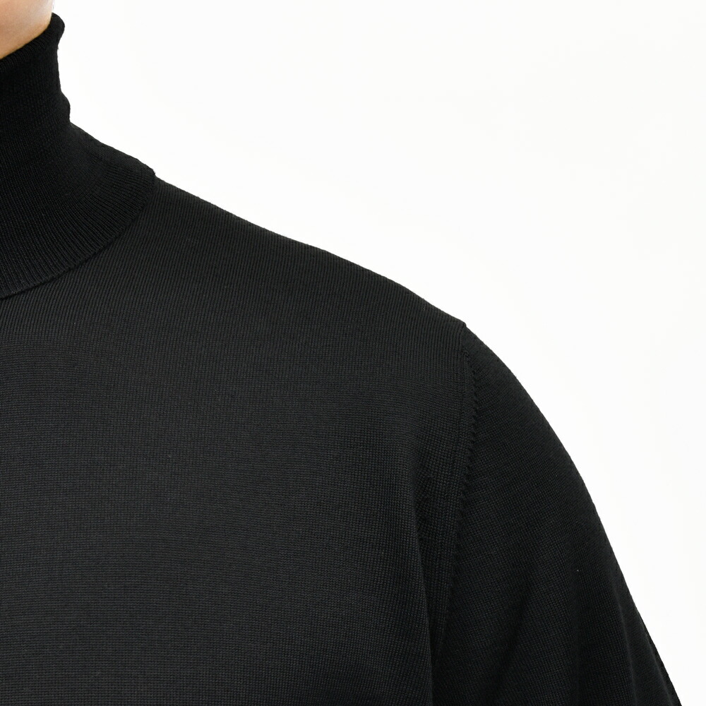 LARDINI（ラルディーニ）Super120'sウールハイゲージタートルネック