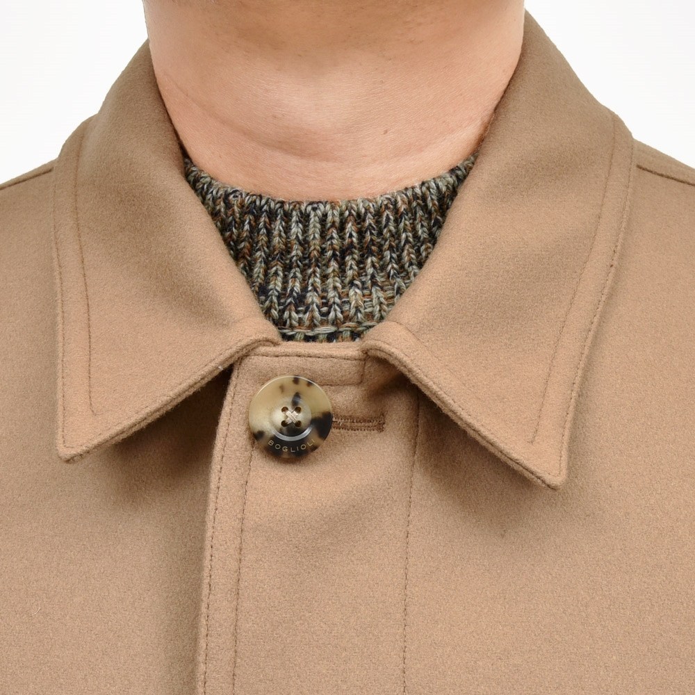 SALE】BOGLIOLI（ボリオリ）ウールナイロンソフトメルトンバルカラー