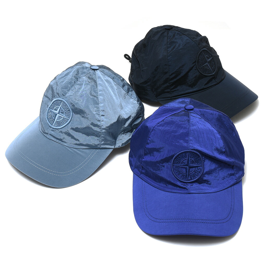 STONE ISLAND（ストーンアイランド）ナイロンメタル6パネルキャップ