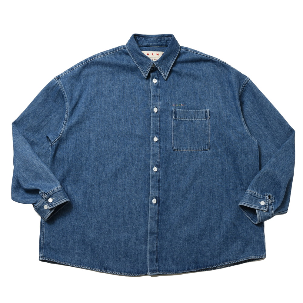 MARNI（マルニ）ウォッシュドデニムシャツ CUJU0061S0 USCV22