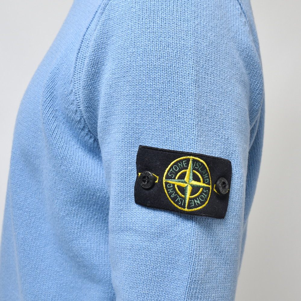 STONE ISLAND（ストーンアイランド）ミドルゲージウールナイロンクルー