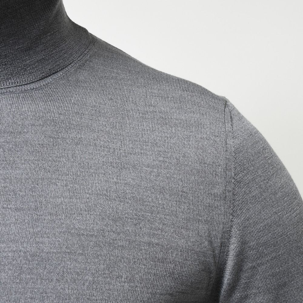 ZANONE（ザノーネ）ハイゲージフレックスウールタートルネックニット