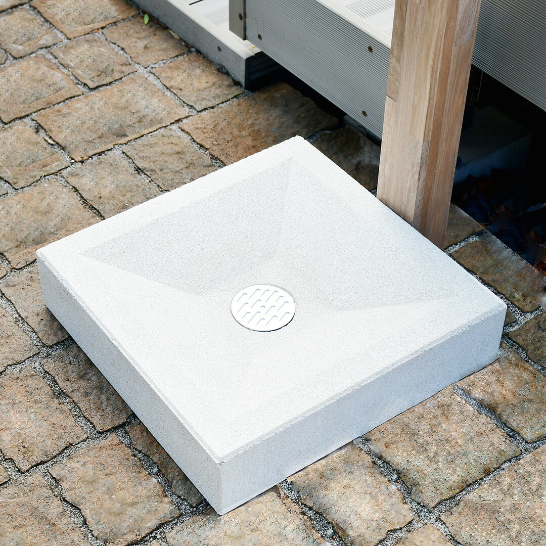 楽天市場】シンプル 角型 ホワイト ガーデンパン 水受け コンパクト