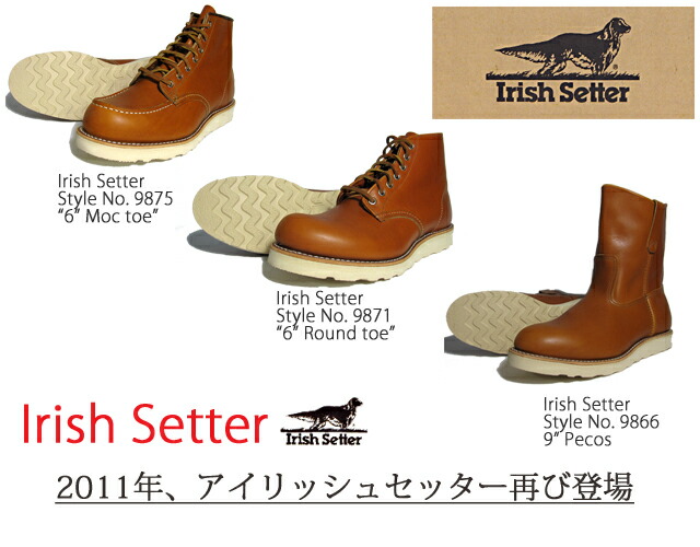 楽天市場】【RW JAPAN 認定店】【 Irish Setter 】 アイリッシュ