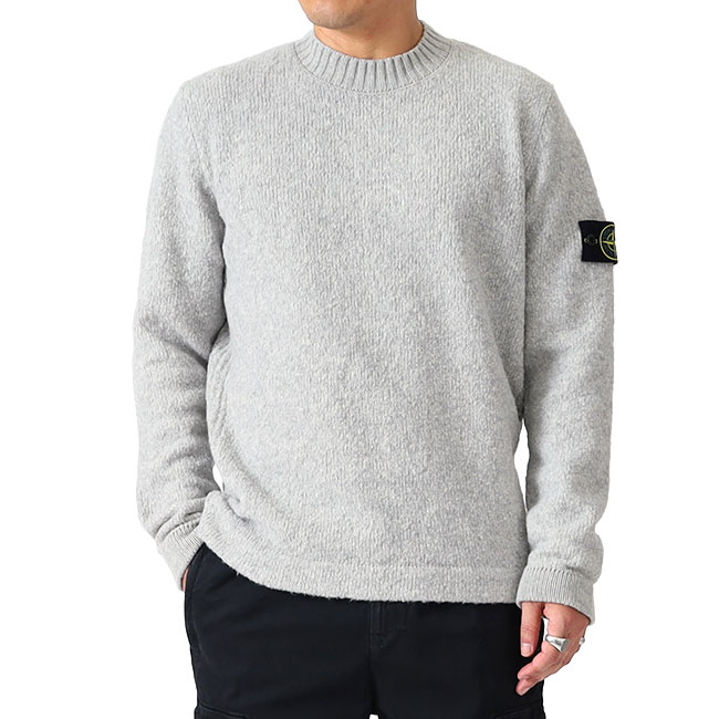 STONE ISLAND ストーンアイランド 7ゲージ ラムウール クルーネック