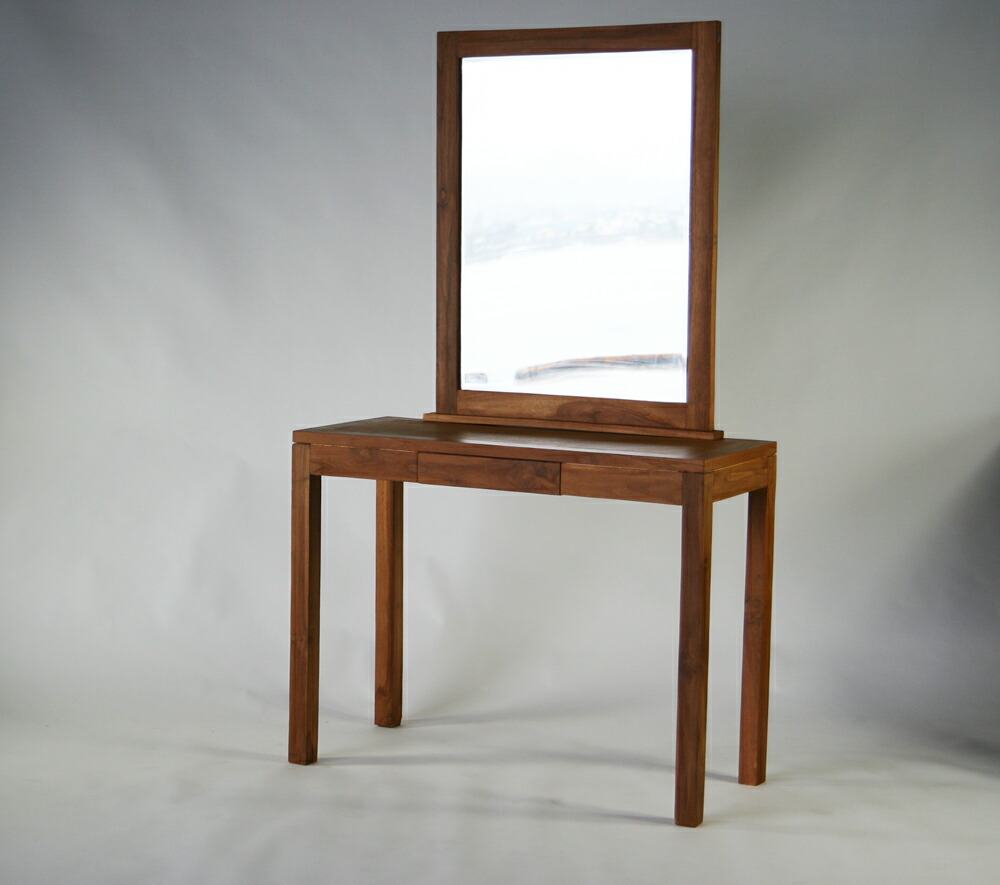 楽天市場】訳あり 送料無料 新品 チーク無垢 ドレッサー チーク材 無垢