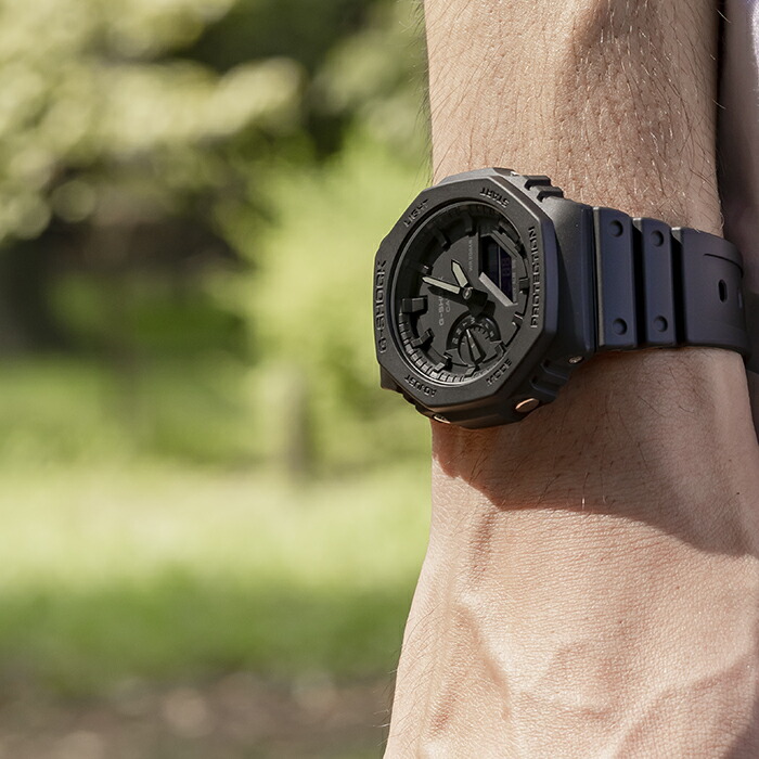 楽天市場】【10年保証】CASIO G-SHOCK カシオ Gショック GA-2100-1A1