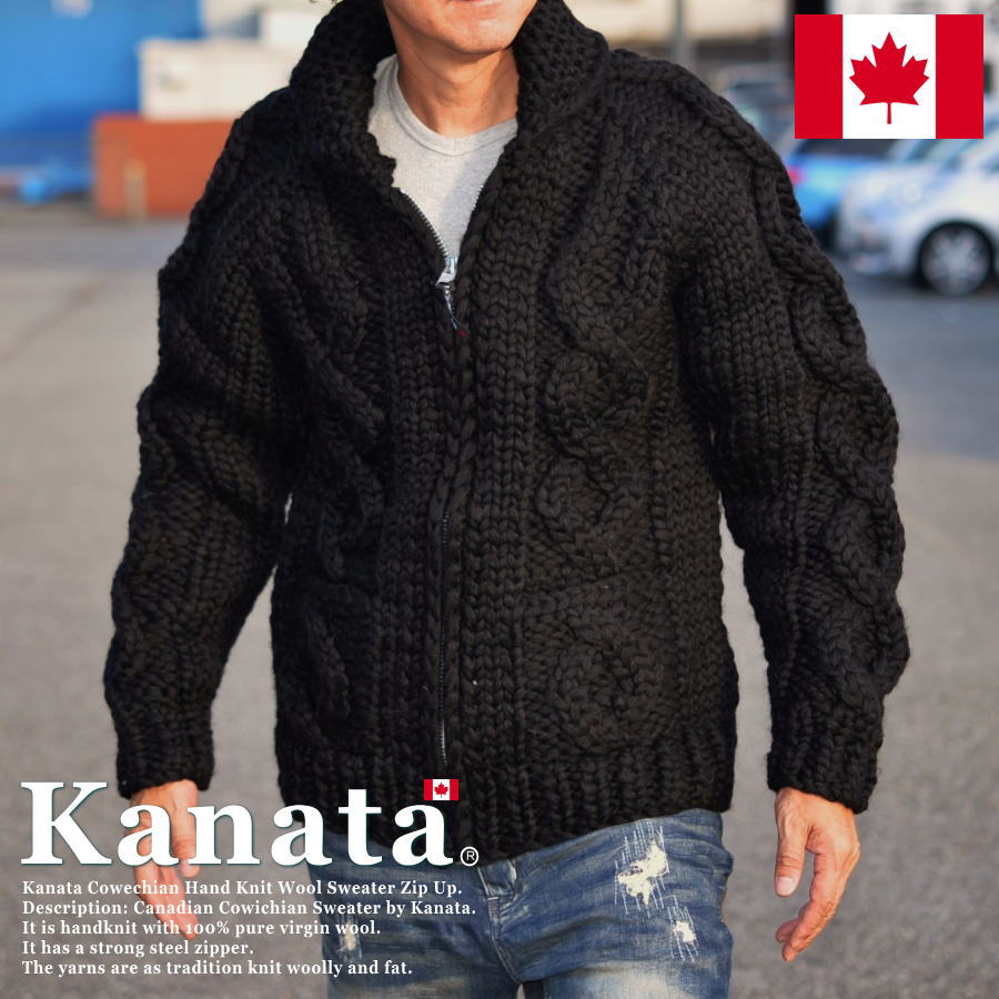 楽天市場】Kanata カナタ カウチンセーター メンズ レディース