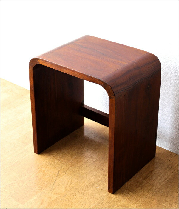 楽天市場】スツール 木製 おしゃれ 玄関椅子 花台 アンティーク コの字