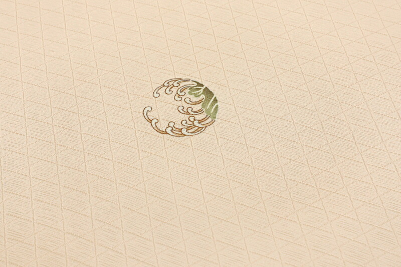 楽天市場】小紋 万葉染織 反物 丹後ちりめん 正絹 肌色 ベージュ