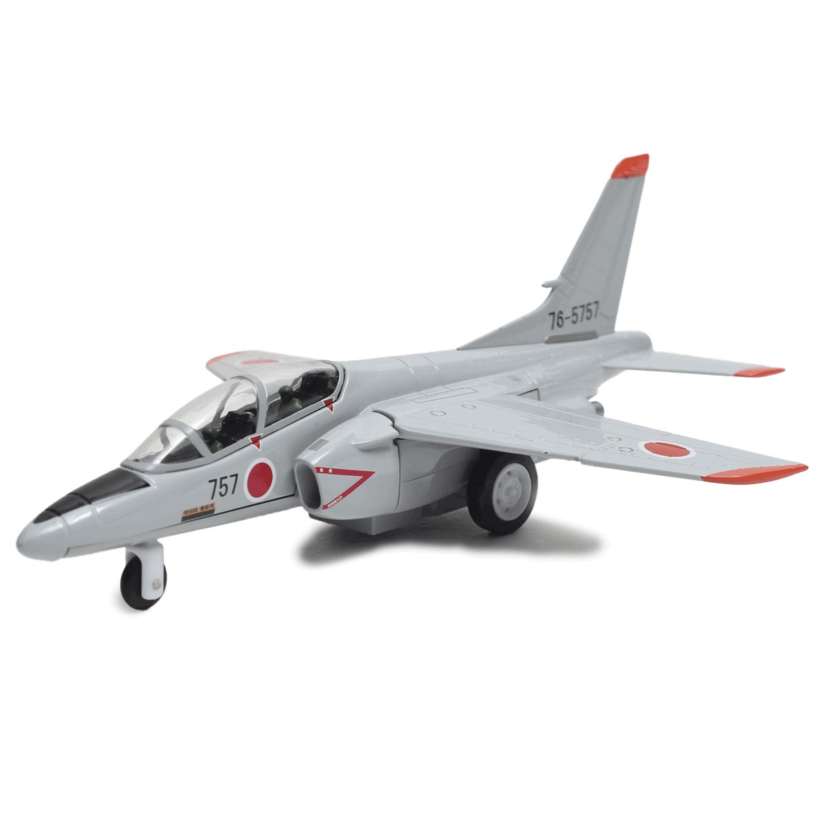 楽天市場】自衛隊 グッズ T-4 グレードルフィン 中等練習機 プラモデル