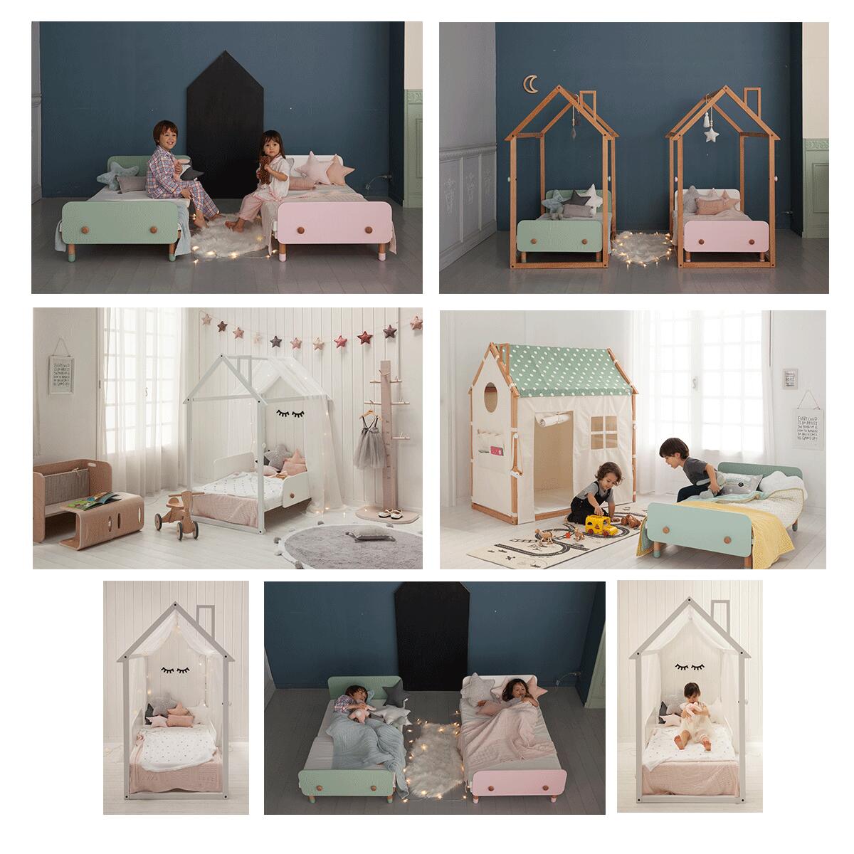 楽天市場】HOPPL ホップル 延長ボード 2個セット キッズベッド 専用