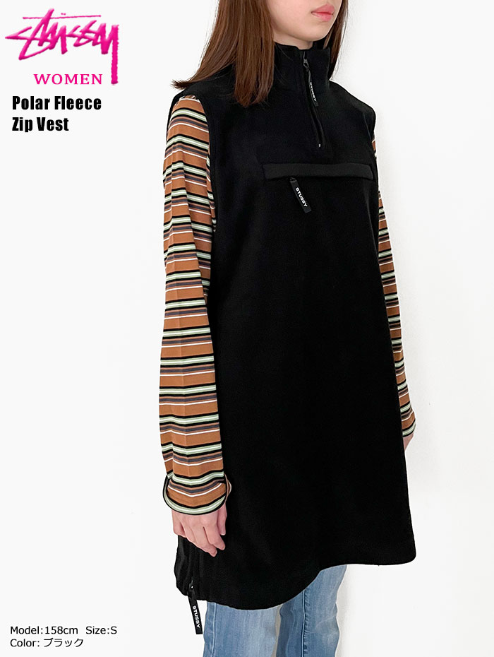 楽天市場】ステューシー STUSSY ベスト レディース WOMEN Polar Fleece