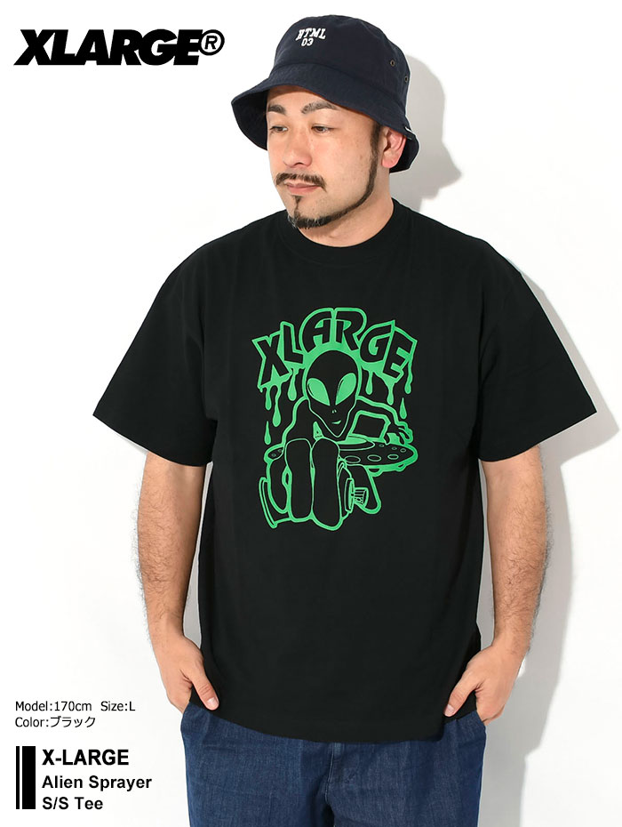 楽天市場】エクストララージ X-LARGE Tシャツ 半袖 メンズ エイリアン