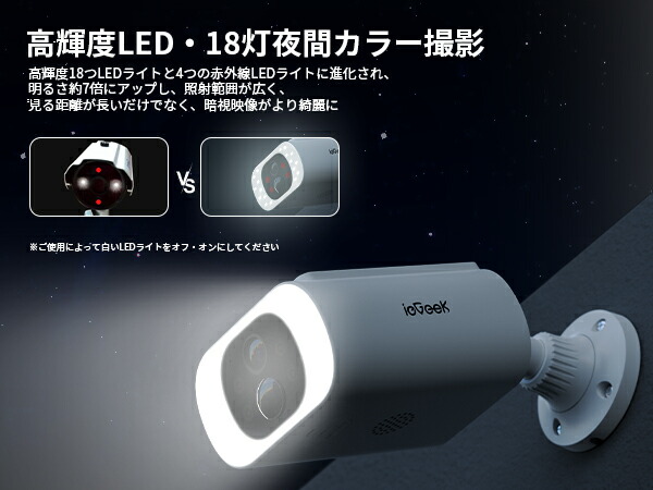 楽天市場】【64GBのSDカードが付属】ieGeek 防犯カメラ 屋外 ソーラー