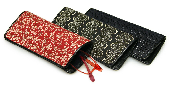 印傳屋 上原勇七 PERMONE レザー メガネケース 楽天市場】 甲州印伝 《印傳屋》上原勇七 > 眼鏡ケース > 4203 眼鏡