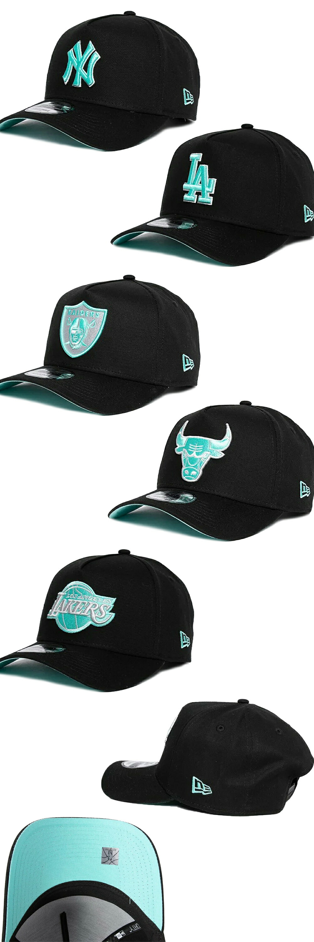 楽天市場】ニューエラ キャップ NEW ERA Raiders Aqua Void 9Forty A
